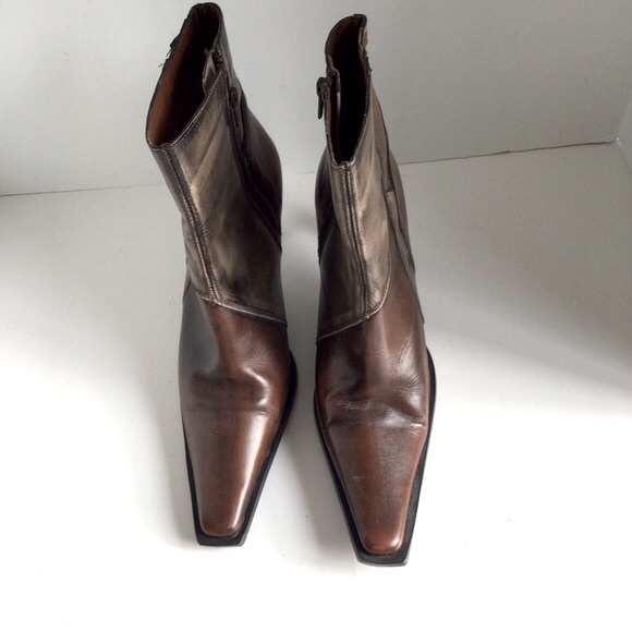 MUSTANG Multi-color heeled Boots. Size 40 - Picture 3 of 10